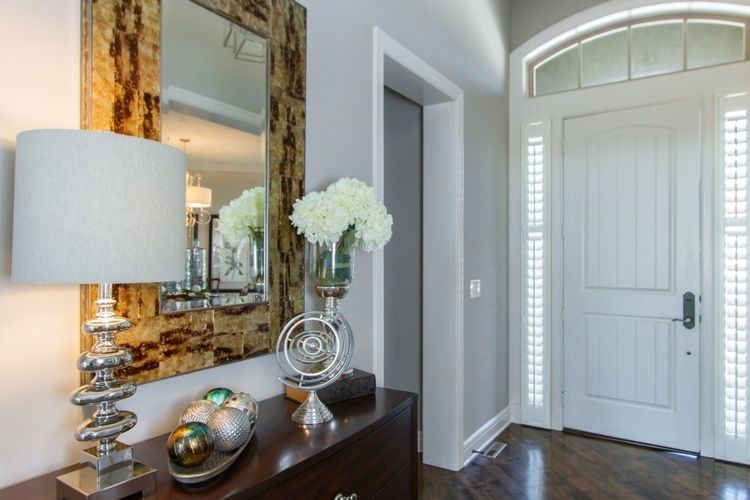Stylish Table lamp on Dresser - Interior Design Services by R Designs, LLC